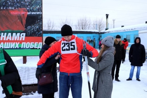 Состоялся Чемпионат по лыжному гонкам среди сотрудников Брестской таможни