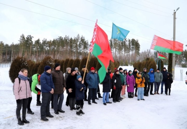 Состоялся Чемпионат по лыжному гонкам среди сотрудников Брестской таможни