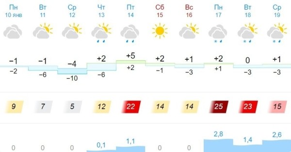 Сильные морозы ожидаются в Беларуси, но Брестскую область они особо не затронут