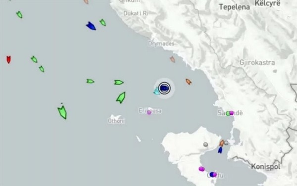 У берегов Греции горел итальянский паром. На борту было четыре белоруса