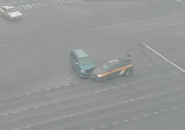 Водитель такси спровоцировал ДТП в Бресте