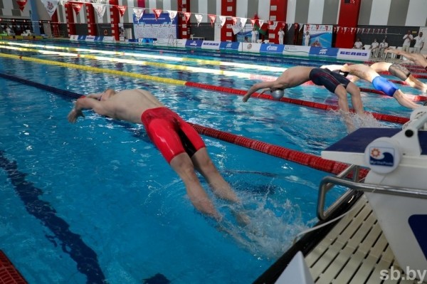 Открытый чемпионат Беларуси по плаванию стартовал в Бресте. Фоторепортаж Открытый чемпионат Беларуси по плаванию стартовал в Бресте. Фоторепортаж