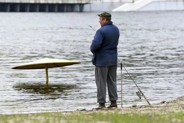 В Гомеле затопило главный городской пляж