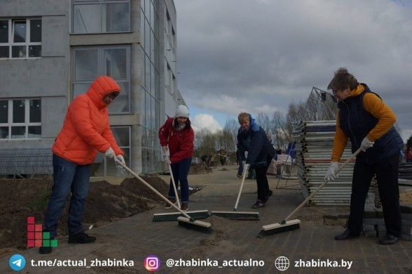 Жабинка провела уникальную экологическую акцию Жабинка провела уникальную экологическую акцию