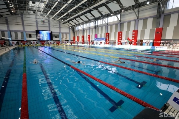 Открытый чемпионат Беларуси по плаванию стартовал в Бресте. Фоторепортаж Открытый чемпионат Беларуси по плаванию стартовал в Бресте. Фоторепортаж