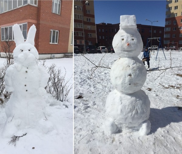 
                Читатель: Красивые снеговики от наших читателей
            