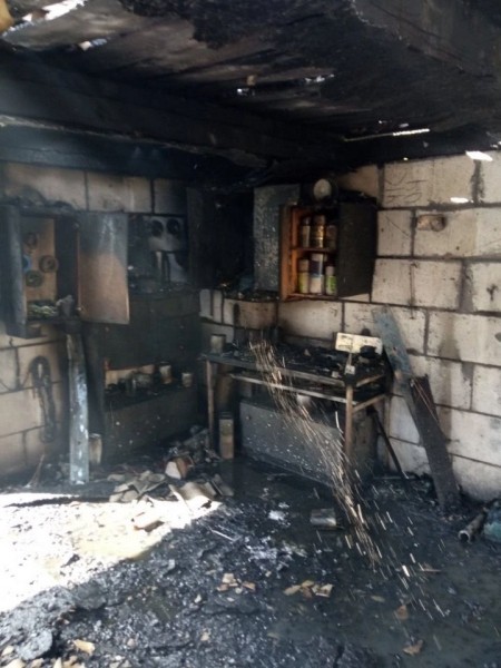 В деревне Бараны Ивацевичского района горел гараж В деревне Бараны Ивацевичского района горел гараж