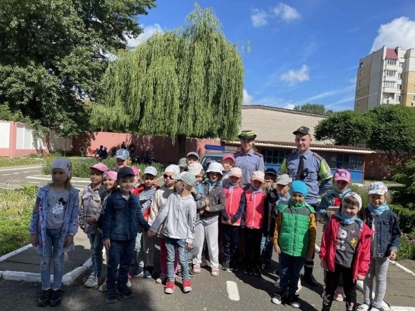 Сотрудники ГАИ посетили детский сад №32 г. Бреста