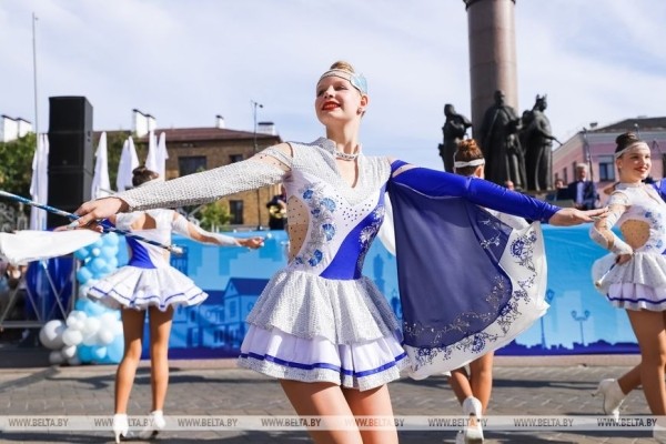 Концертом городского духового оркестра открылся праздник, посвященный Дню освобождения Бреста