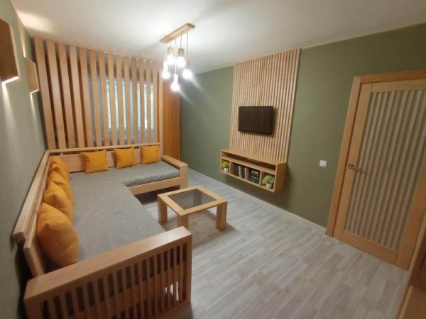 В Беларуси отец переделал для сына-студента хрущевку за 6000 рублей. Посмотрите, что получилось