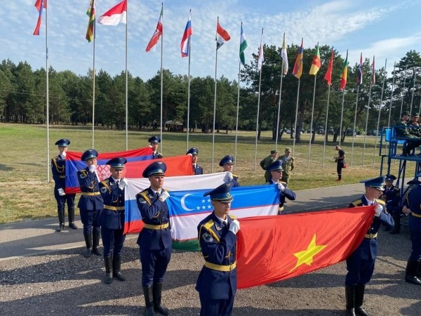 На полигоне под Брестом прошла церемония закрытия VIII Международных армейских игр