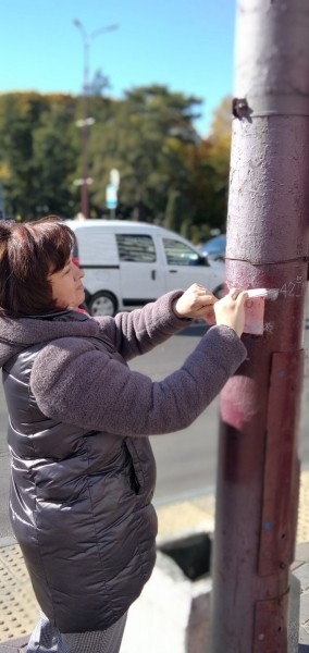 В Бресте проведен рейд по выявлению размещения рекламы в неустановленных местах