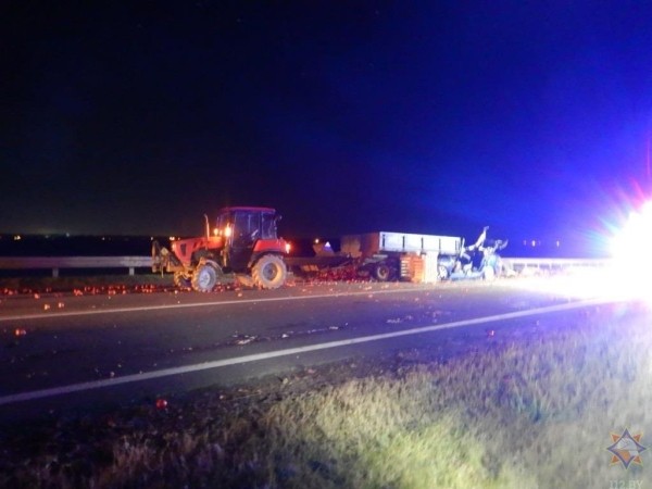 Страшное ДТП произошло в Могилевском районе Страшное ДТП произошло в Могилевском районе