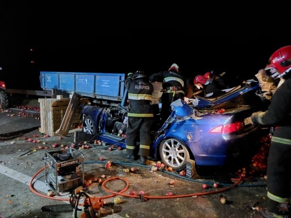 Страшное ДТП произошло в Могилевском районе Страшное ДТП произошло в Могилевском районе