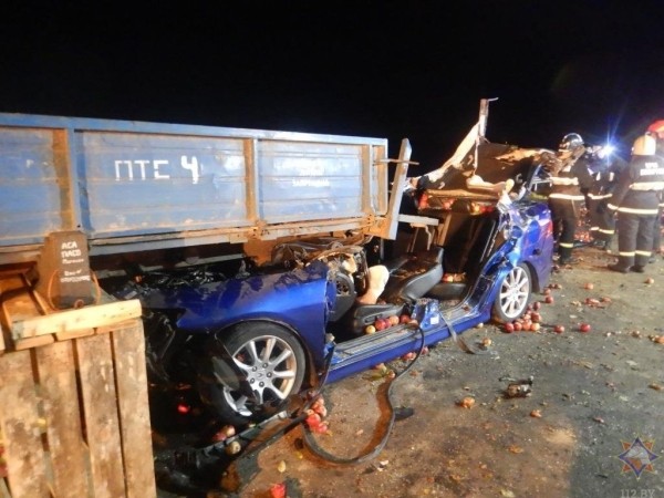 Страшное ДТП произошло в Могилевском районе Страшное ДТП произошло в Могилевском районе