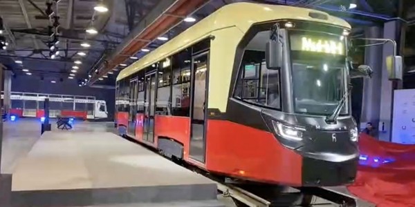 Презентовали российско-белорусский трамвай. Как он будет выглядеть? Презентовали российско-белорусский трамвай. Как он будет выглядеть?