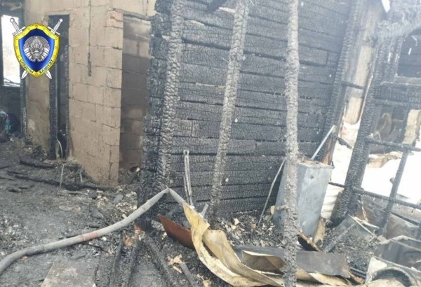 Ужасная трагедия в Гомельской области: на пожаре погибли муж, жена и 10-летняя дочь