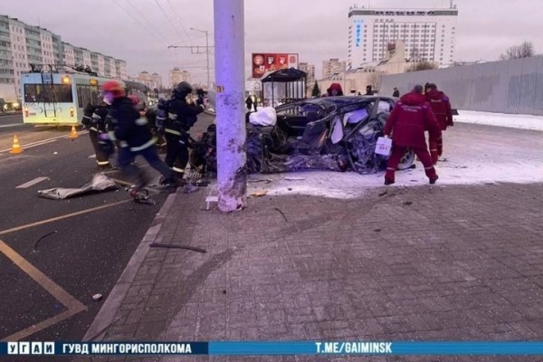 Страшное ДТП произошло в Минске. Водитель скончался на месте происшествия Страшное ДТП произошло в Минске. Водитель скончался на месте происшествия