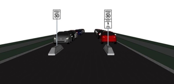 Как вам идея? В Канаде придумали «медленные улицы» и бетонные ограничители, на которых уже повисают автомобили Как вам идея? В Канаде придумали «медленные улицы» и бетонные ограничители, на которых уже повисают автомобили