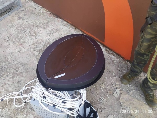 У огромного зубра на трассе М1 теперь светятся глаза. Опубликовано видео